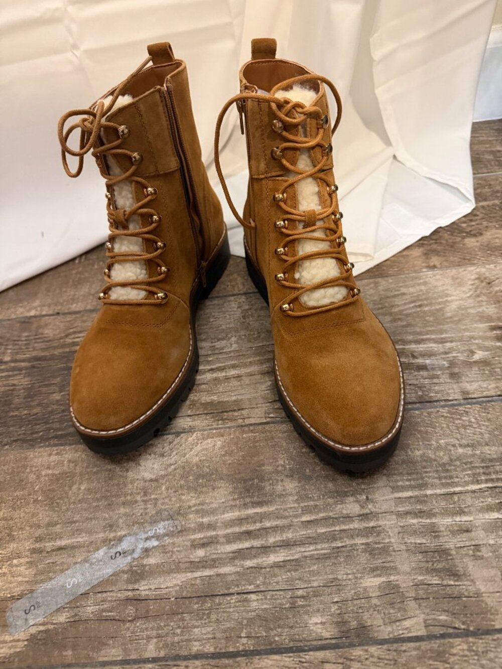 Crown & Ivy Brown/Tan Boots. Brand new.